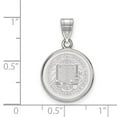 thumbnail image 2 of 925 Sterling Silver Rh-p LogoArt University of California Berkeley Medium Crest Pend; for Adults and Teens; for Women and Men, 2 of 2