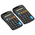thumbnail image 1 of Calculadora de bolsillo pequeña Uxcell para oficina en casa, calculadoras de mano, pantalla de 8 dígitos, paquete de 2, 1 of 7