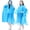 2pack, variant on Rain Poncho for Kids (2 Pack), Reusable EVA Children Raincoat Ponchos Rain Jacket with Hood for 6-14 Girls Boys