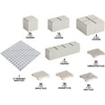 thumbnail image 2 of Monster Adventure Terrain - 173pc Paintable Core Building Set w Baseplate- Fully Modular & Stackable 3-D Tabletop World Builder Compatible w DND Dungeons Dragons, Pathfinder & All RPG Games, 2 of 5