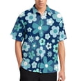 thumbnail image 3 of Blusas con gráficos de flores coloridas para hombres, ropa con estampado floral 3D brillante, camisas de playa, estética de vacaciones, Y2k, camisetas de manga corta para niños, 3 of 5