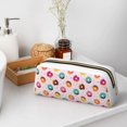 thumbnail image 6 of Goofa Colorful Donuts Pattern Leather Pencil Case, Pencil Pouch, Pencil Bag, Pen Case, Pen Pouch, Pen Bag, Pencil Pouches, Pencil Bags,College Pencil Case, 6 of 7