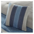thumbnail image 3 of 7 Piece Microsuede Comforter Set Navy Queen, 3 of 6