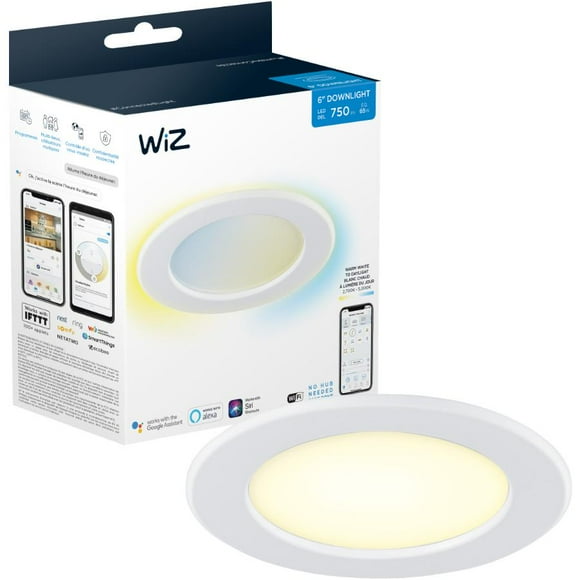 6" Wifi Recessed LED Downlight - Tunable White