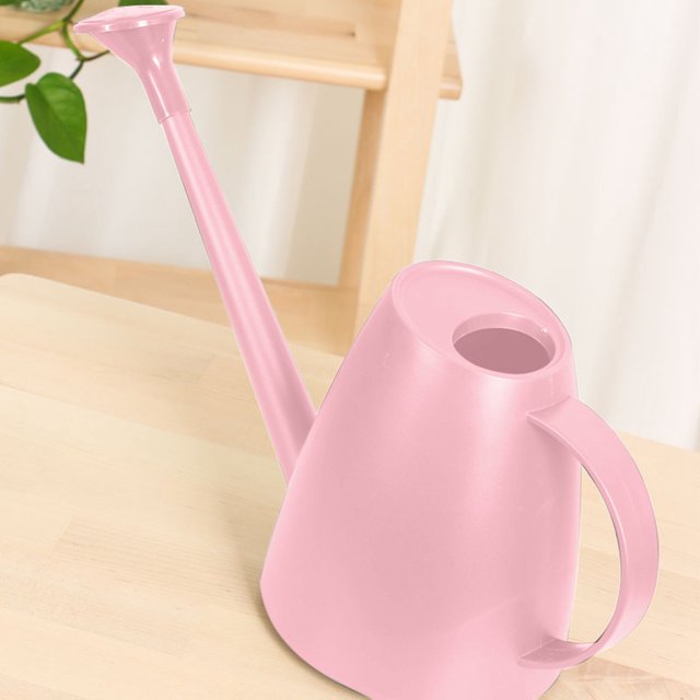 Arrosoir en Plastique Compact Léger pour Jardin Intérieur Extérieur Prise Confortable Grande Capacité