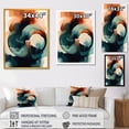 thumbnail image 4 of Designart "Abstract Shapes And Line Artwork V" Abstract Wall Art Print, 4 of 5