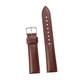 thumbnail image 2 of Correa de reloj de cuero para hombres y mujeres, correa de repuesto, accesorios de reloj clásicos Marron oscuro, 2 of 8