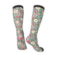 thumbnail image 5 of Lsque Rose Flowers Printed Crew Socks Men's Women's LightWeight Thin Casual Calf Socks ,Knee High Socks,Cotton Socks, 5 of 9