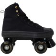 thumbnail image 2 of Lenexa MVP 2.0 Roller Skates for Kids and Adults, High-Top Sneaker Unisex Quad Roller Skates for Girls, Boys, Women and Men (Black, Ladies 10 and Men's 9), 2 of 4