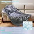 thumbnail image 2 of Catalonia Cooling Blanket for Hot Sleepers, Summer Bed Blanket for Warm Night Sweat, Cool Sofa Throw Blanket for Hot Flashes, Soft Thin Lightweight Blanket for Adults Kids, 2 of 7