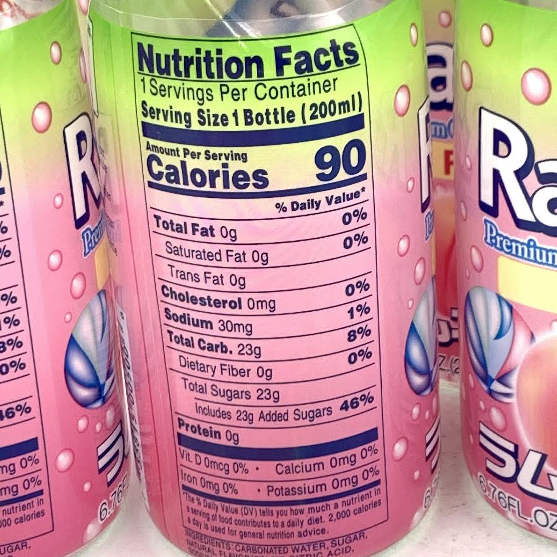 Sangaria Ramune - Peach Flavor 200mlx6bottle