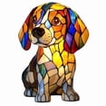 thumbnail image 2 of JHRGJIO Puppy Lamp Stained Glass, Dog Night Light Stained Resin Pup Light Charge Powered, Table Lamp Puppy Lamps for Home Bedroom Desk Display Warm Cozy Cute Unique, 2 of 7