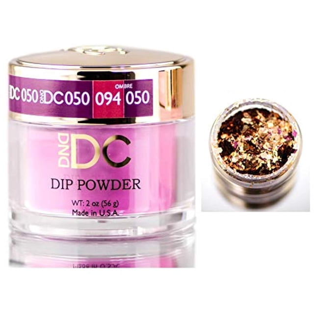 Polvo para uñas Daisy DND DC Purples Twilight Sparkles