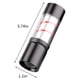 thumbnail image 3 of Linterna LED portátil para acampar con carga USB | Batería de 400 mAh, resistencia al agua IPX44, 3 modos de luz y zoom | Linterna compacta para exteriores, emergencias, senderismo y conducción, 3 of 9
