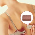 thumbnail image 3 of pitrice Extension Strap Bra Extenders Buckle 4 Hook Breathable Practical Accessories Adjustable Replacement 3 Rows Underwear coffee, 3 of 5