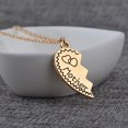 thumbnail image 5 of Milisten geschenke mutter Elegant 2Pcs Matching Puzzle Heart Design for Women, 5 of 5