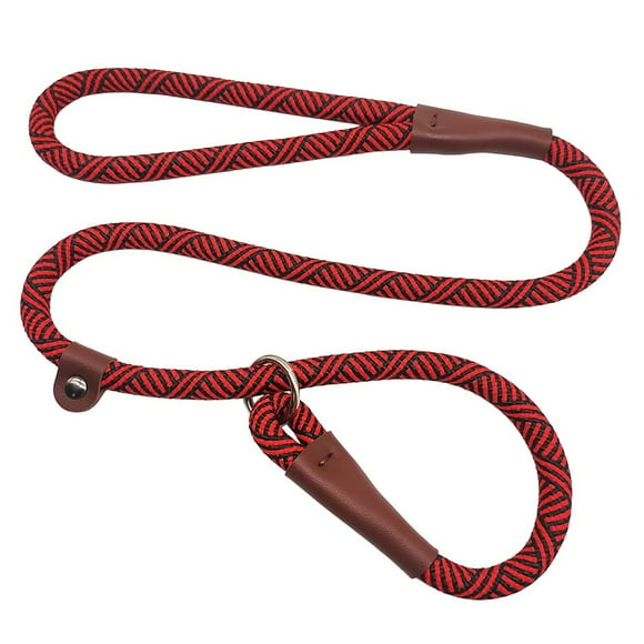 Slip Lead Dog Leash, Rope Dog Walking and Training Lead, No Pull Strong Nylon Leash