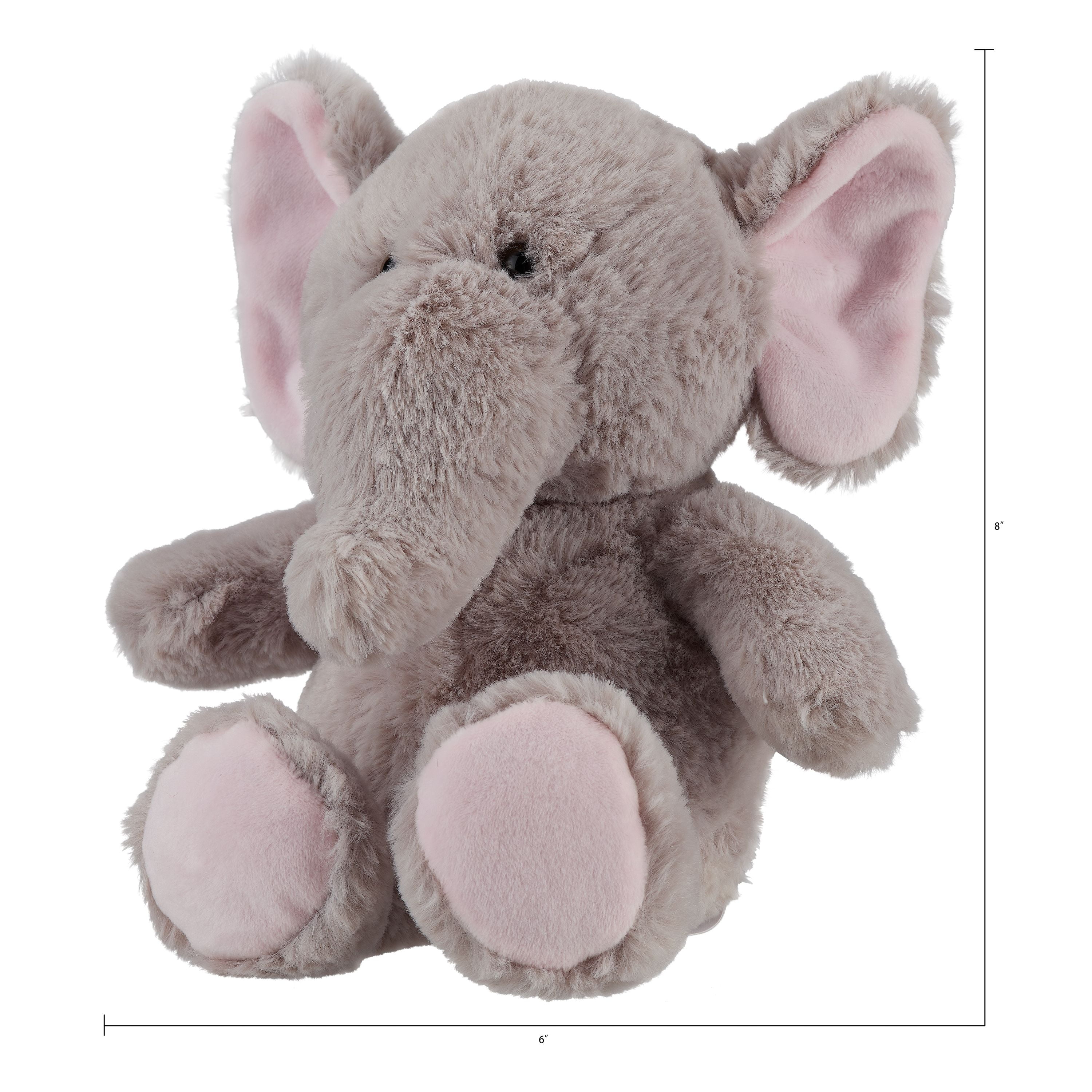 grey elephant stuffed animal