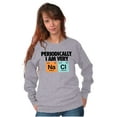 thumbnail image 4 of Funny Salty Chemistry Science Joke Sweatshirt for Men or Women Brisco Brands S, 4 of 6