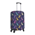 thumbnail image 3 of Balery Luggage Cover Colorful Dinosaur Print Suitcase Covers for Luggage Elastic Washable Suitcase Protector Fits 18-32 Inch Luggage-, 3 of 9