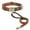 Brown, variant on ZDM 5FT Leather Dog Collar and Leash Set, Heavy Duty Dog Leash and Collar with Metal Buckle,Adjustable Pet Lead and Collar Set, Soft Pet Leash and Collar for Small Medium Dogs Brown
