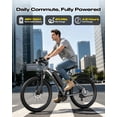 thumbnail image 4 of 7-Speed E-Bike for Adults, 26" Electric Bicycle Electric Mountain Bike, Dual Disc Brakes, 4 of 10