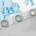 thumbnail image 4 of Homewish Cartoon Monogrammed A Black Out Curtains for Teens, Watercolor Bow-tie Curtains Pack of 2 (42x63 Each), Blue Kawaii Letter Bedroom Curtains, Living Room Curtains Decor, 4 of 6