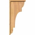 thumbnail image 3 of 5 1/2"W x 14"D x 30"H New Brighton Smooth Corbel w/Backplate, Western Red Cedar, 3 of 9
