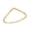 Yellow, variant on 10k Yellow Gold Stackable V-Shape Chevron Ring (Size 5)