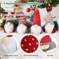 thumbnail image 4 of Monstrate 4 pack/lote ingredientes seguros gnomos decoración navideña regalo de ambiente navideño árbol de Navidad altamente aplicable Kits de decoración para fiestas, 4 of 6