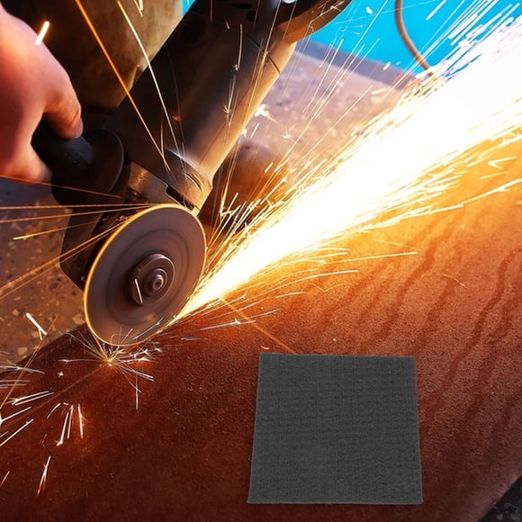 SHOWERORO Welding Blanket Made of Carbon Felt Material Fireproof Black Graphite Felt for Outdoors