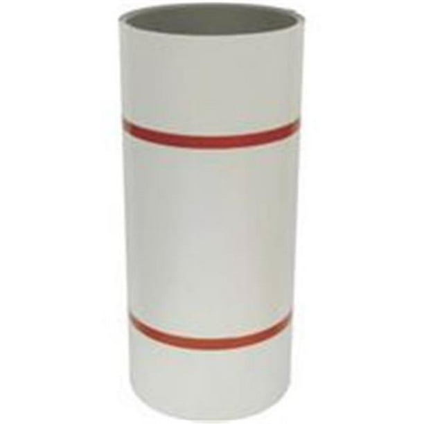 Amerimax 6912458 Trim Coil, 50 ft L, Aluminum, Bright White Walmart