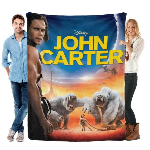 John Carter anti-pilling, suave, ligera, esponjosa y acogedora de lujo para hogar y cocina – Perfecta para niños y adultos,100X130cm