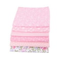 thumbnail image 6 of Cheers.US 6Pcs 25cmx20cm Cotton Fabric Quilting Floral Patchwork Fabric Square Bundles Fabric for Sewing DIY Crafts Handmade Bags Clothing, 6 of 7