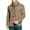 Brown, variant on Men's Knitted Hoodies Pullover Knit Sweater Hooded Casual Long Sleeve Turtleneck Sweaters Loose Fall Winter Henley Hooded Sweatshirts with Pockets