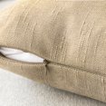 thumbnail image 4 of SUSIELADY Pack of 2 Decorative Throw Pillow Covers, 22x22 Inch, Soft Textured Square Cushion Covers with Zipper for Sofa, Couch, Bed, Living Room, Farmhouse, Cozy Accent Pillows, Light Khaki, 4 of 6
