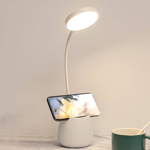 Lámpara de Mesa LED CON Control Del Sensor Tálil Junto Recargable a la Lámpara de Escritorio Mesita de Noche Con PILAS LUZ NOCTURNA LED PARA DORMitorio Para Oficina Junto a LA