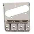 thumbnail image 2 of Left Handed Nickel Vintage 3 Saddle Bridge for Telecaster, 2 of 3