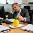 thumbnail image 4 of EQWLJWE Squishy Squeeze Toys,Squishy Dumpling Stress Ball Slow Rising Soft Stress Relief Fidget Toy,Slow Toy Simulation Pineapple Decompression Decompression Toy, 4 of 9