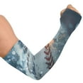 thumbnail image 2 of ALAZA Fire Baseball Water UV Sun Protection Arm Sleeves UPF 50+ Compression Cooling Sleeve 1 Pair, 2 of 7