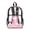 Axolotl Sakura Flower, variant on Clear Backpack, Heavy Duty Fabric & PVC Transparent Bookbag 17 Inch with Shark Ocean Print, Large Capacity See Through Bag for School Travel Security