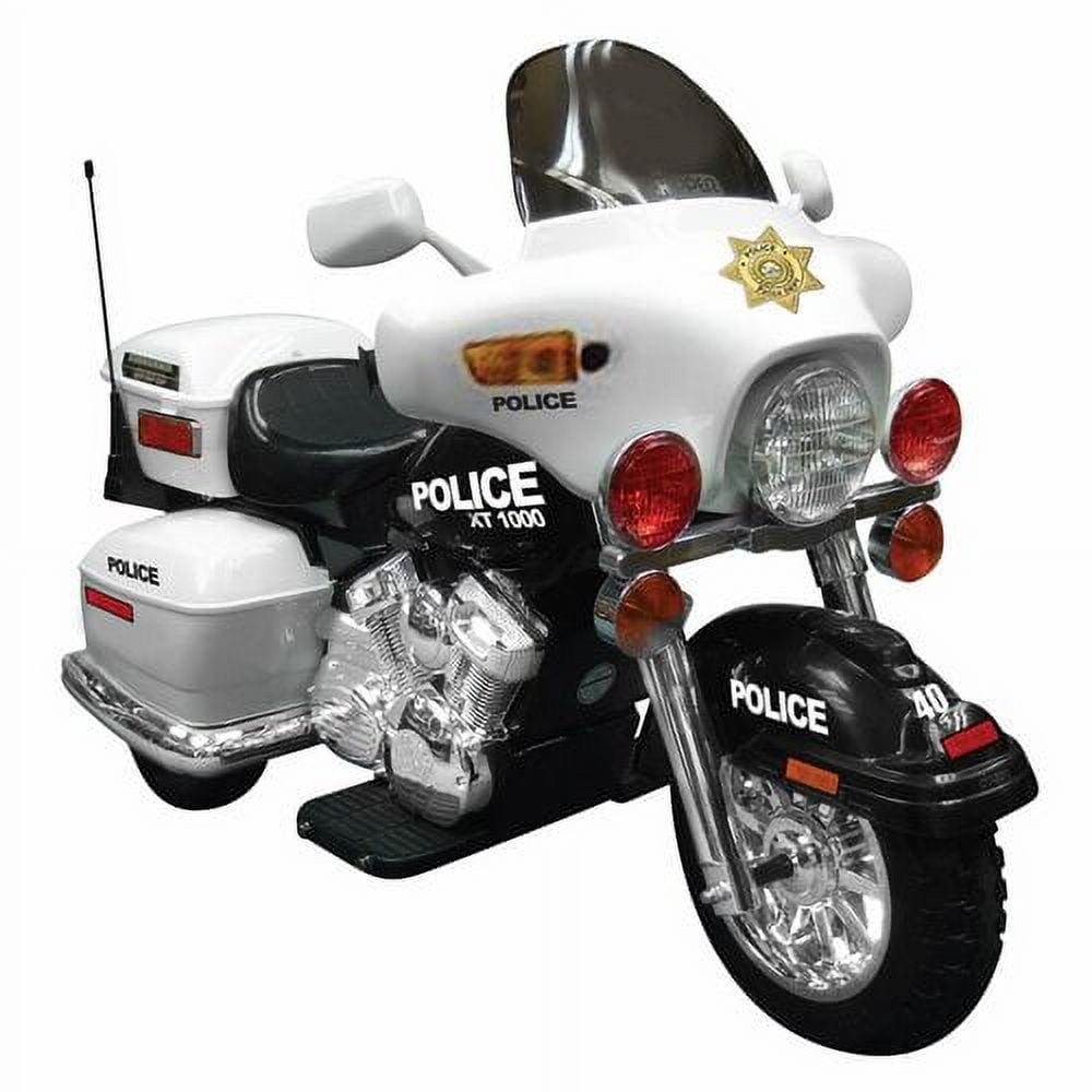 Kid Motorz Patrol H. Police 12-Volt Battery-Operated Ride-On