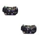 thumbnail image 2 of Minnieouse Bolso de hombro de nailon para mujer, bandolera de estilo informal para viajar, senderismo, bolsa de hombro ajustable para mujer, Type6 NO6, 2 of 6
