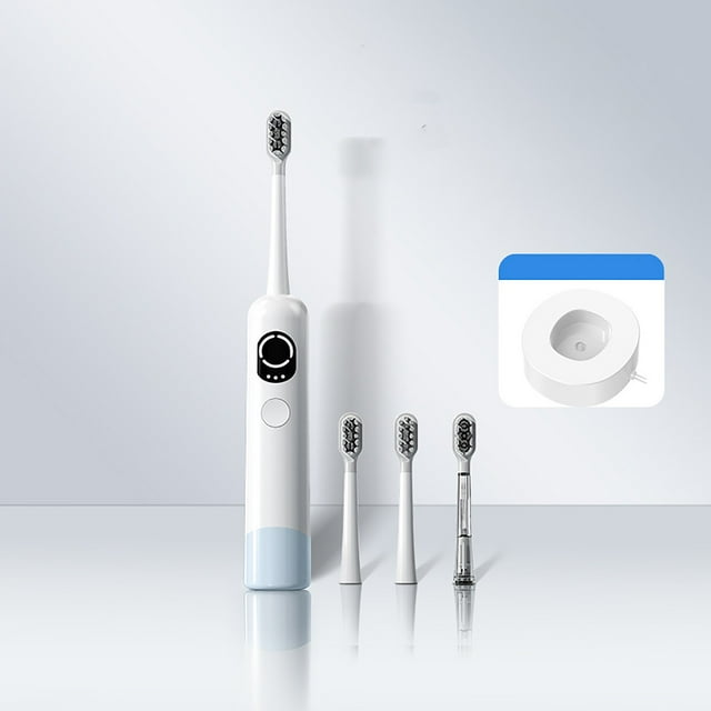 CEHVOM Toothbrush Charging Replacement Head Soft Hair Male And Female Couple Fully Automatic Intelligent Gift Box Set