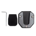 thumbnail image 4 of Universal Motorcycle Kickstand Pad Motorcycle Kickstand Foot Side Stand Extension Pad Metal Anti-Slip Pad for Enhanced Stability Protection, 4 of 9