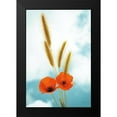 thumbnail image 2 of Aledanda 17x24 Black Modern Framed Museum Art Print Titled - Wild Poppies, 2 of 5