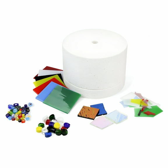 ACDANC 6x High Temperature Resistant Ceramic Microwave Kiln For Glass Fusing Work Eco-friendly Set of 6