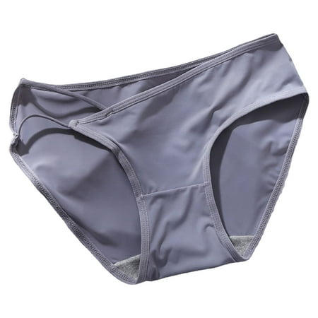 

Women s Panties Casual Solid Color Low Waist Letter Logo Striped Tangas Bikini Thongs Cotton Briefs Comfy Soft Underpants