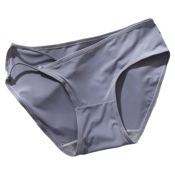 Gibobby Calzoncillos sexy Logo de personalizado, Tangas a rayas de cintura , Bikini , tangas personalizadas, ropa interior de mujer, bragas, Tanga de algodón(Gris,M)