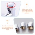 thumbnail image 2 of 6 Pcs Bath Tub Accessories Faucet Tap Knob Handle Water Faucet Handles Verve Tub Faucet Handles, 2 of 2